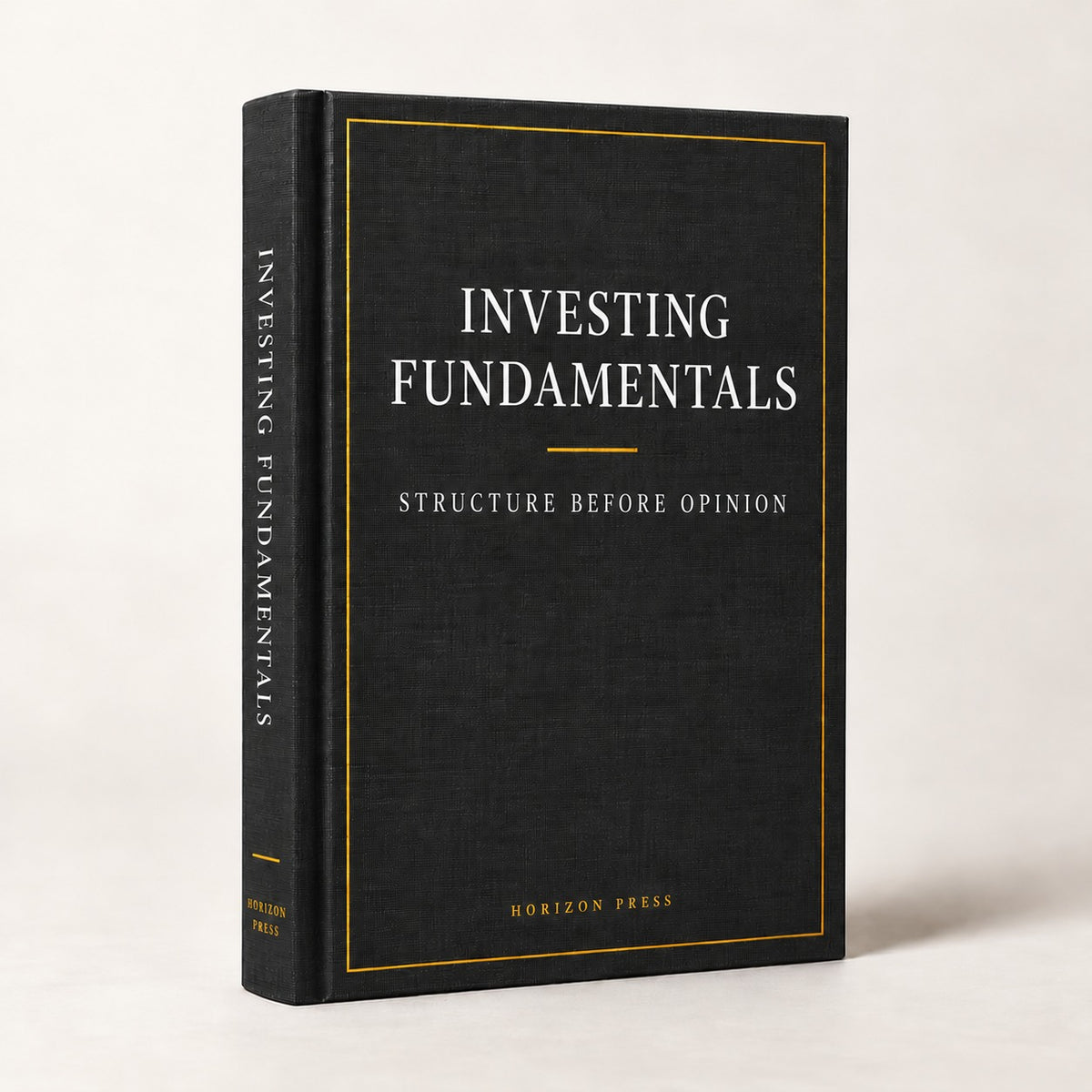 Investing Fundamentals — Horizon Press